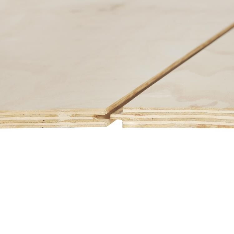Elliottis Pine underlayment mes & groef - 18x2440x1220 mm
